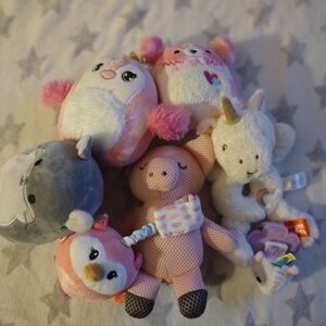 Cute Baby Girl Plushie Set
